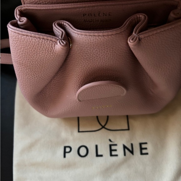 🌸POLENE BLUSH SATCHEL CROSSBODY PURSE🌸 - Picture 9 of 14